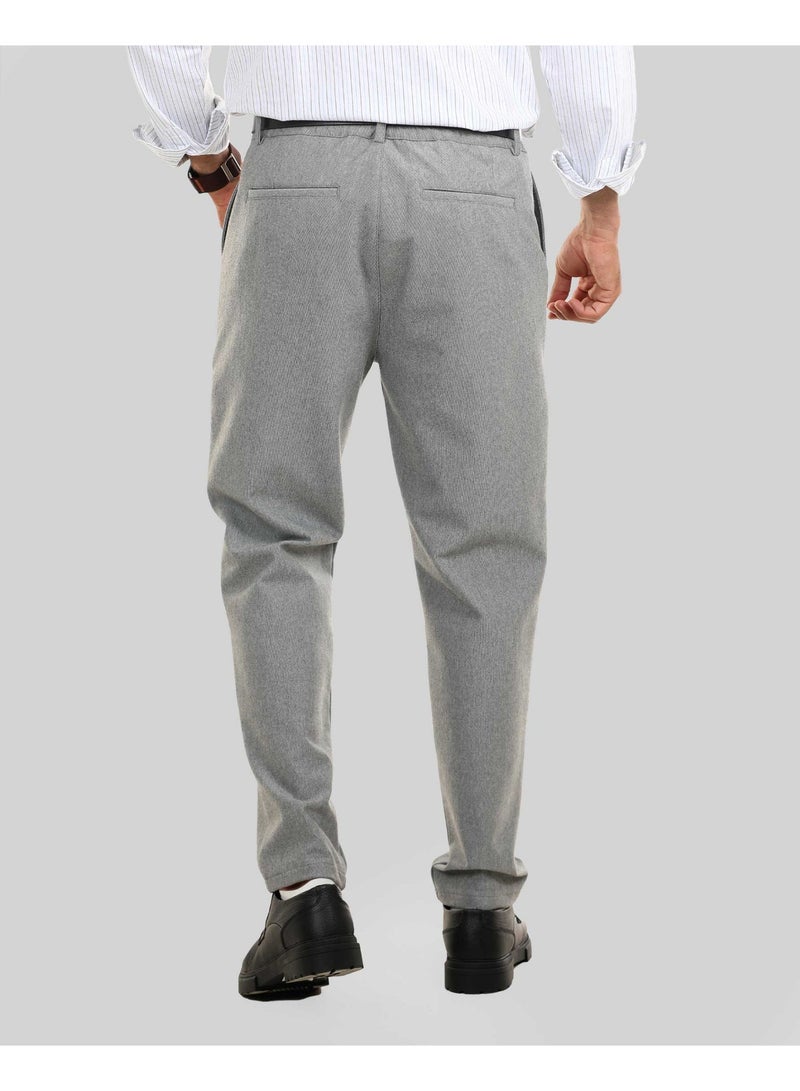Dott Men's Classic Slim Fit Comfort Trousers - Image 4
